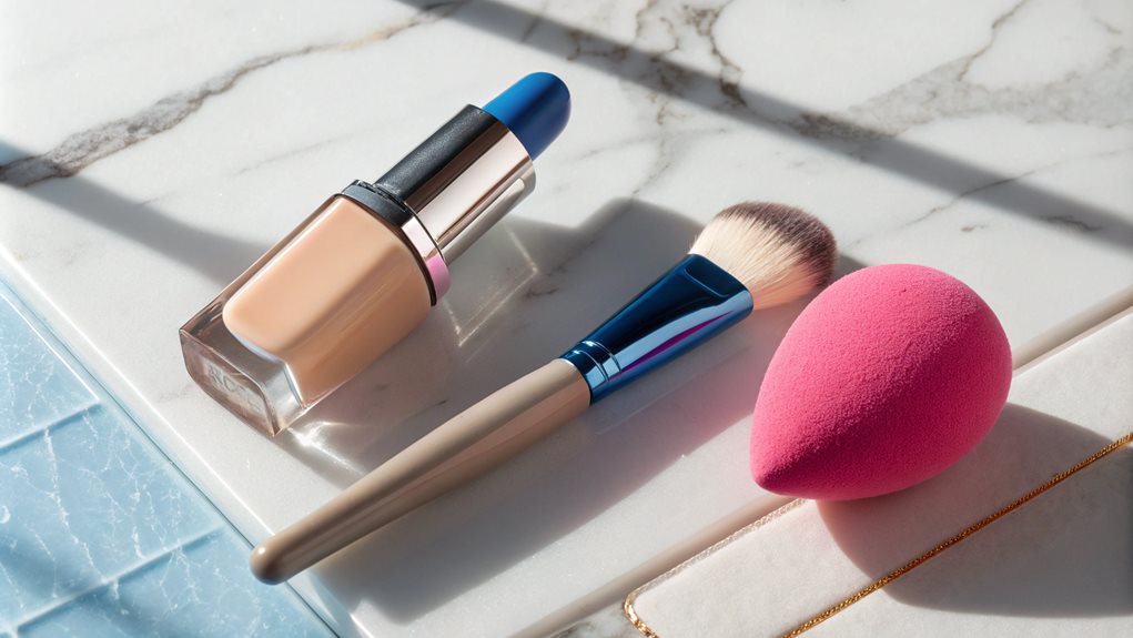 brush versus sponge application method