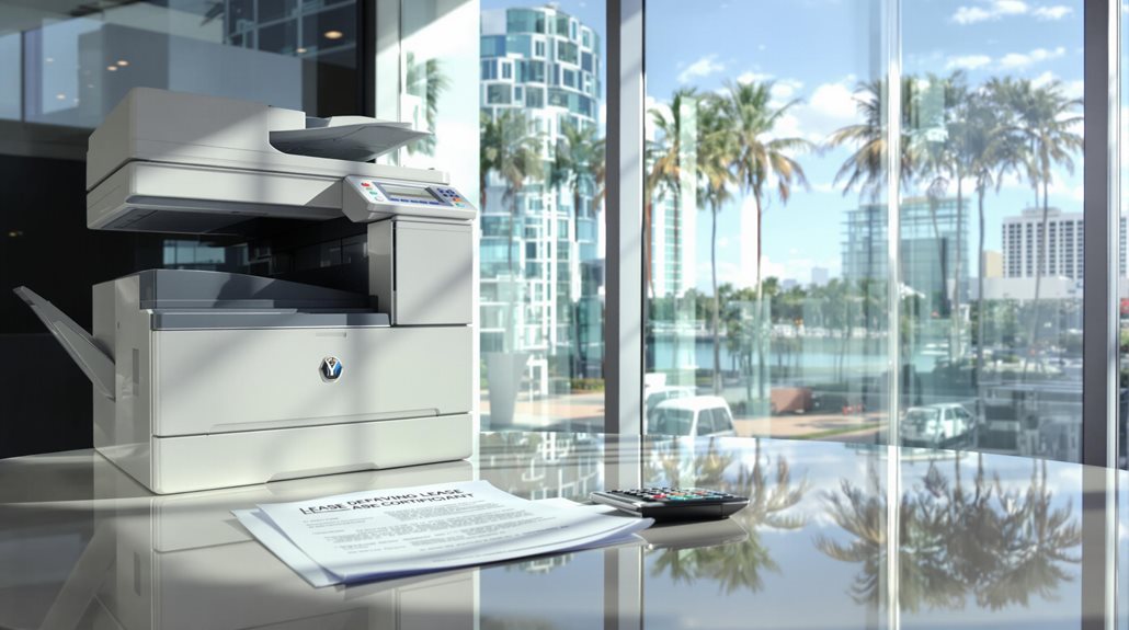 leasing copiers saves money