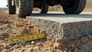driveways load thickness capacity