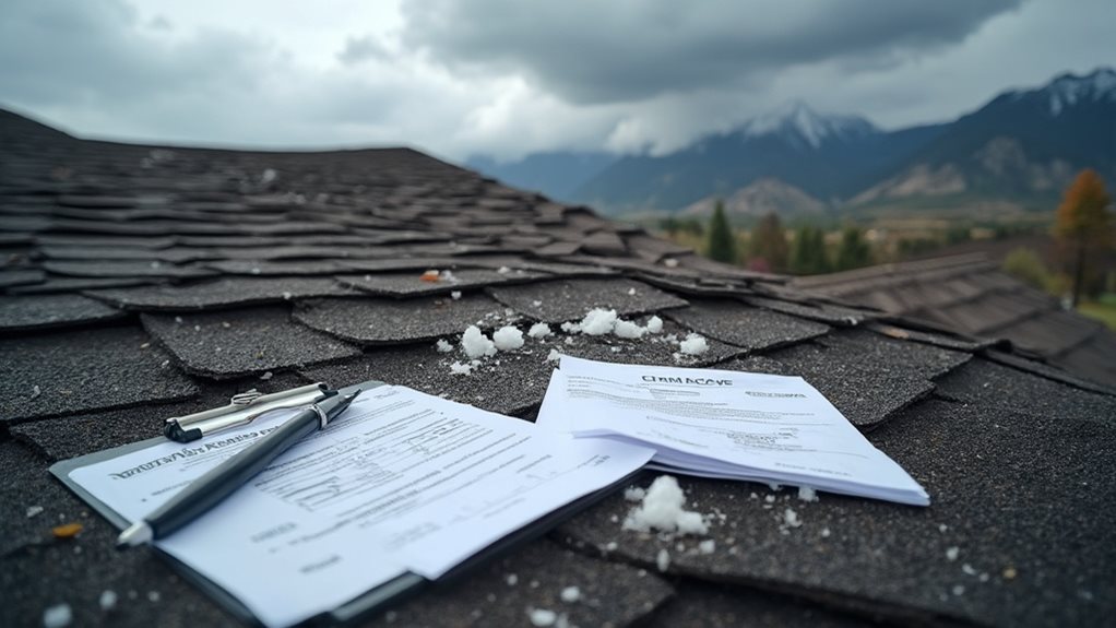 roof damage insurance claims