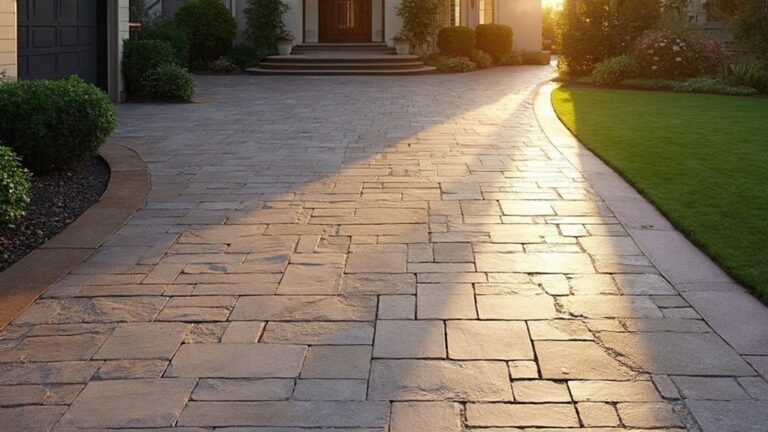 types of concrete driveways