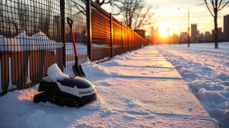 sidewalk snow removal strategies